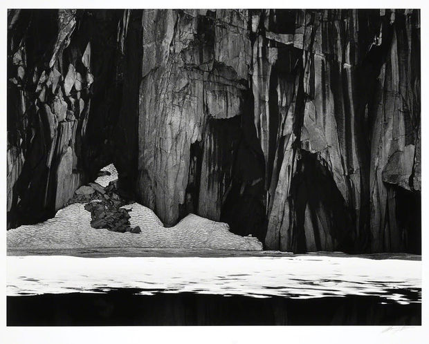 THE POWER OF PHOTOGRAPHY DXLVIII, Frozen Lake and Cliffs, The Sierra Nevada, California, 1932