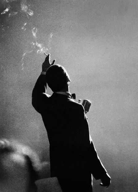 Herman Leonard, Frank Sinatra, Monte Carlo, 1958