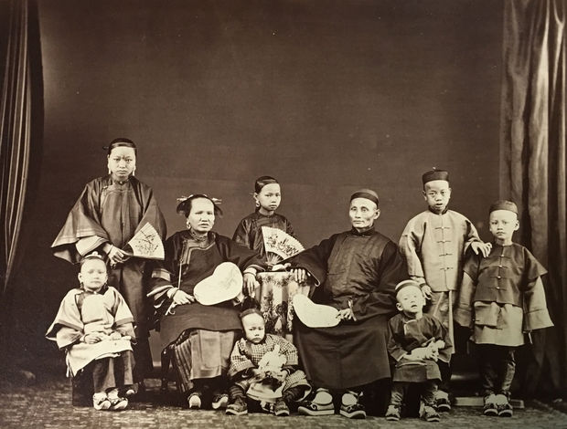 William Pryor Floyd (United Kingdom, 1830-c. 1900), Chinese Family, c. 1868-75