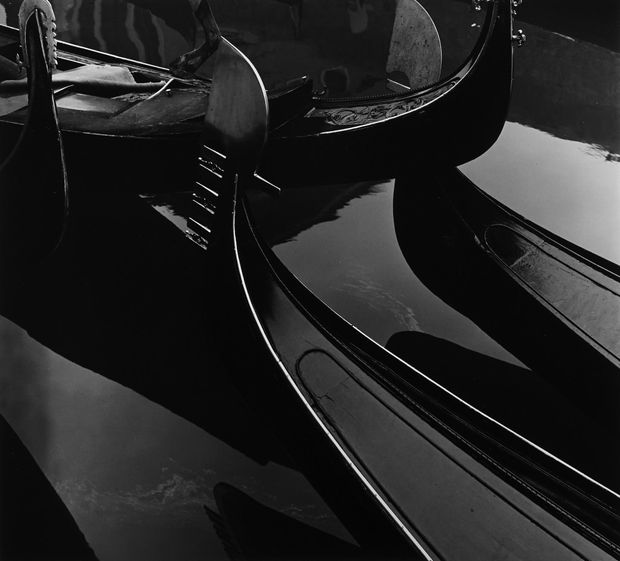 Brett Weston, Gondolas, Venice, 1971