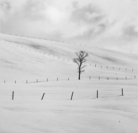 Michael Kenna, Frozen Landscape, Teshikaga, Hokkaido, Japan, 2002 (Printed 2016)