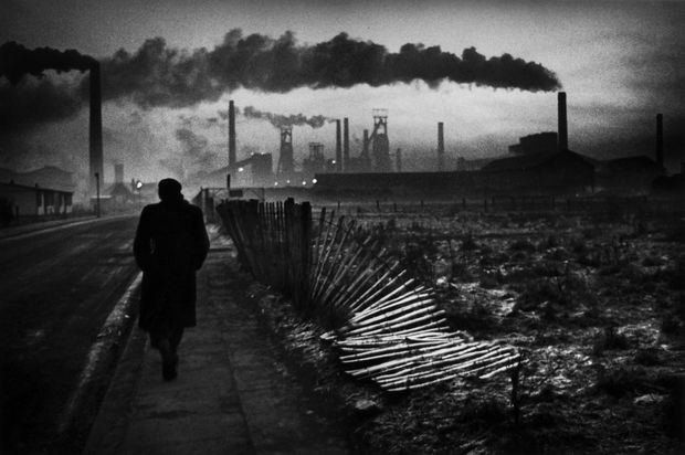 THE POWER OF PHOTOGRAPHY CDXCVIII, Early Morning, West Hartlepool Steel Foundry, UK, 1963