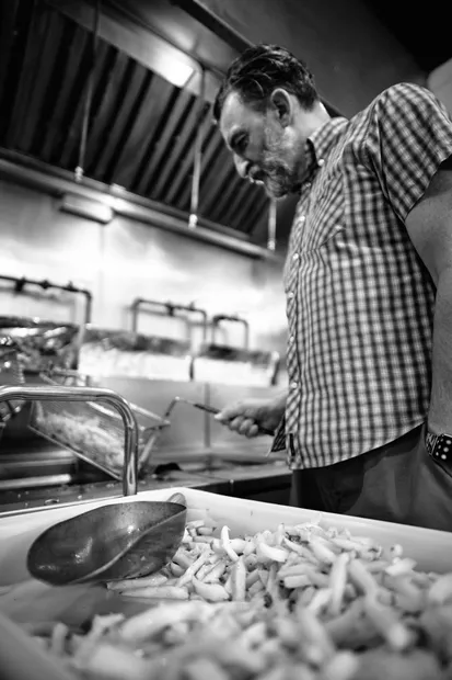 We were able to help not only our staff, but also people in the neighborhood. Providing them with food, help...