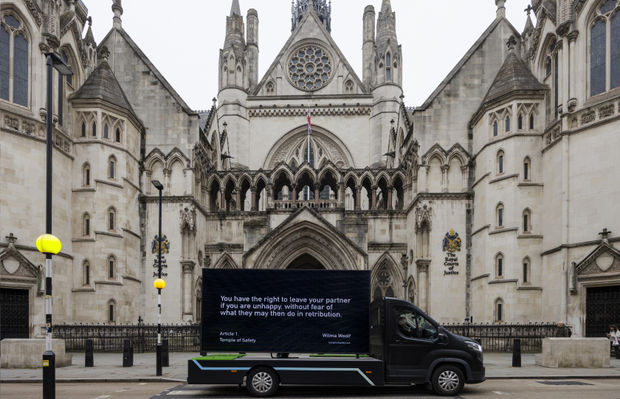 The work is born out of the artist&rsquo;s commemorational installation Domestic (2020) a haunting piece that documented all the women...