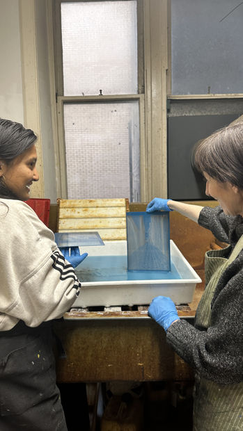 Studio Facilities Intaglio workshop: Facilities for steel, copper and zinc etching; engraving; photo etching and monotype. Takach motorised etching press...