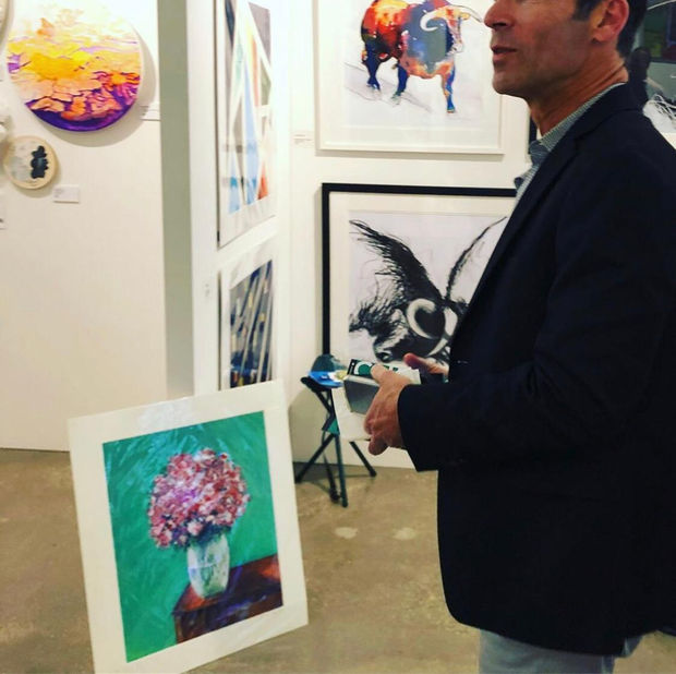 'Roses In A Vase' Commission, 23.12.19 Art Thought #14