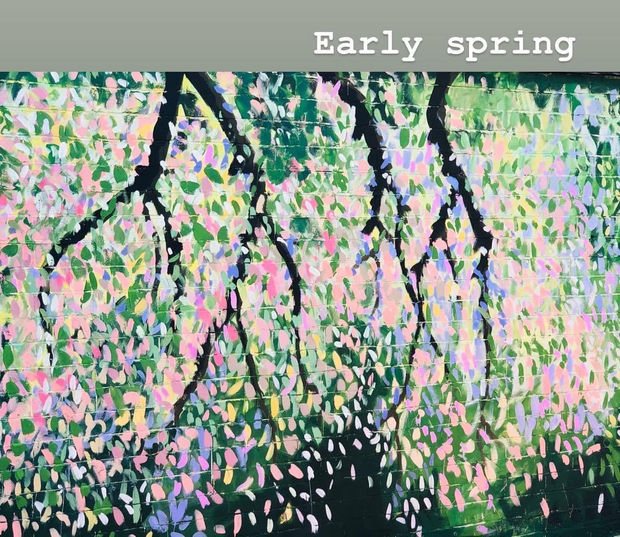 Garden Wall Mural Commission, 02.07.21 Art Thought #32