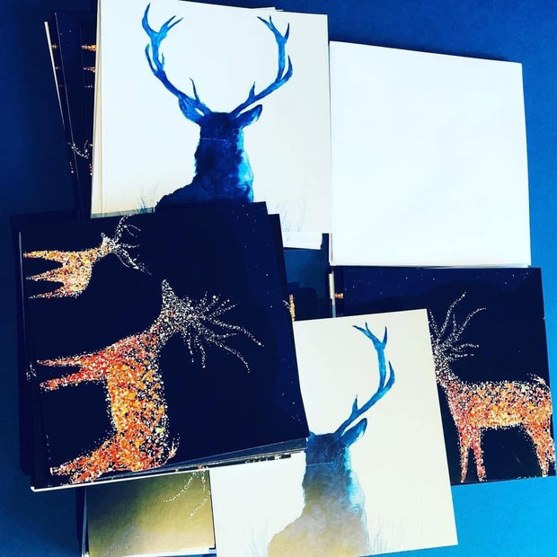 Designing the front cover for Living Magazine , 08.12.21 Art Thought #34