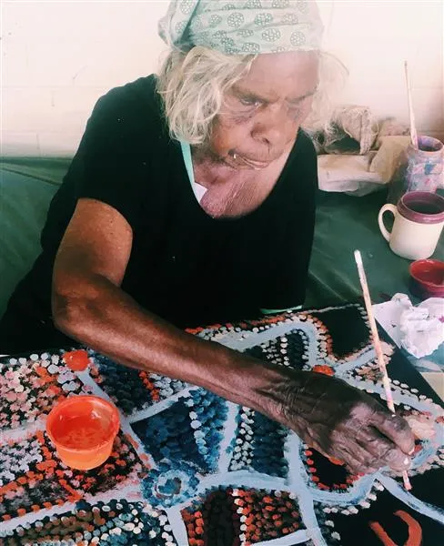 BONNIE CONNELLY IN THE STUDIO