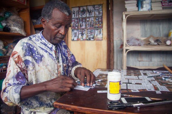 SANAA GATEJA (born 1950) is a Ugandan multi-disciplinary artist who studied as a goldsmith in London, and whose works are...