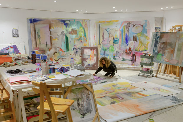 Unraveling the Unknown, Nada Baraka and Esraa Elfeky on Across a Velvet Horizon