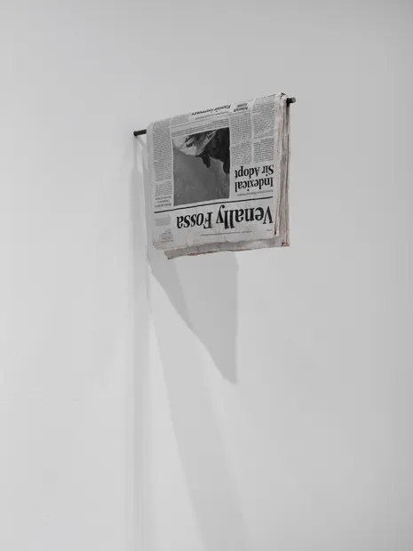 Mark Manders's sculpture.