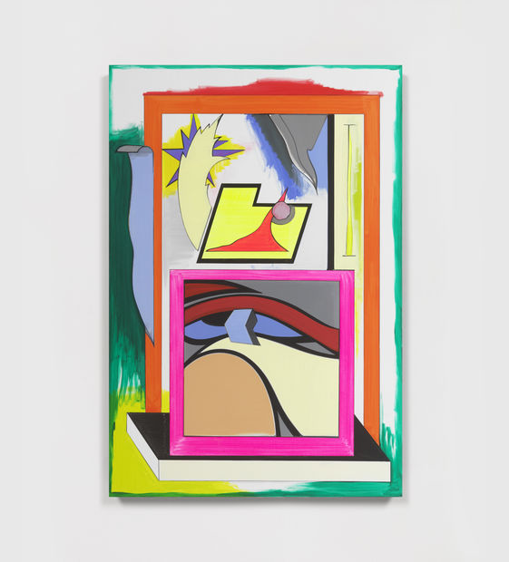 Thomas Scheibitz's painting.