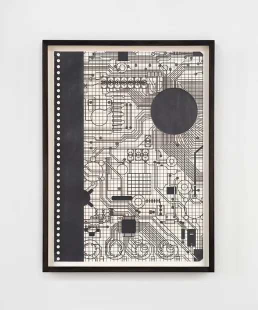 Analia Saban's laser paper work.