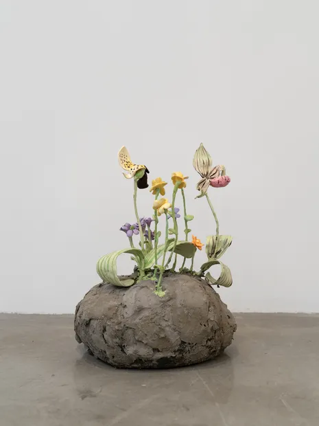 Djurberg-berg sculpture.