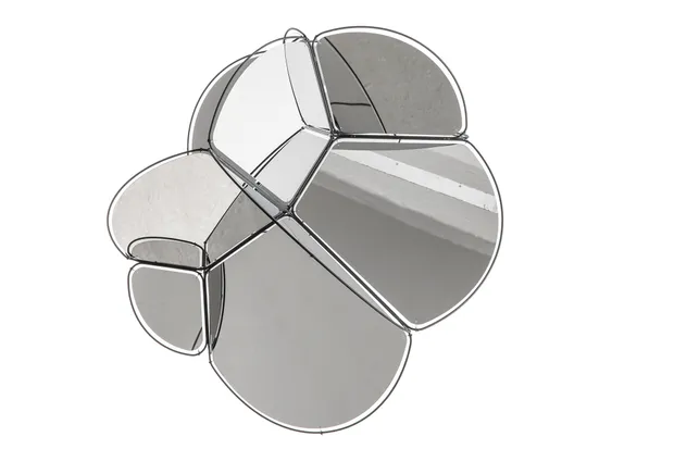 stainless steel hanging sculpture