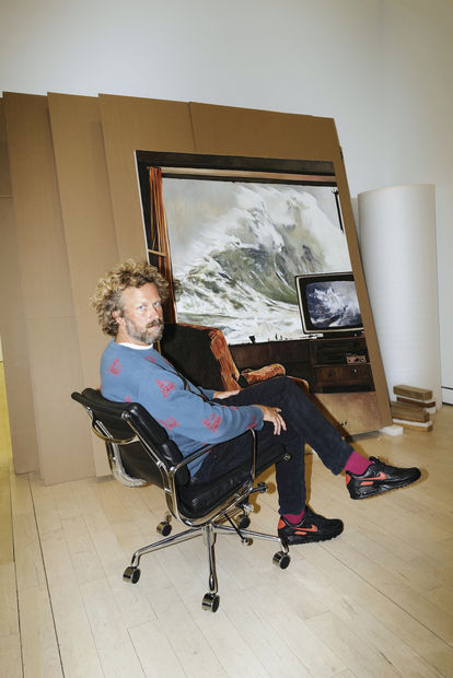 Portrait of Oliver Clegg by Elisabet Davidsdottir 2024