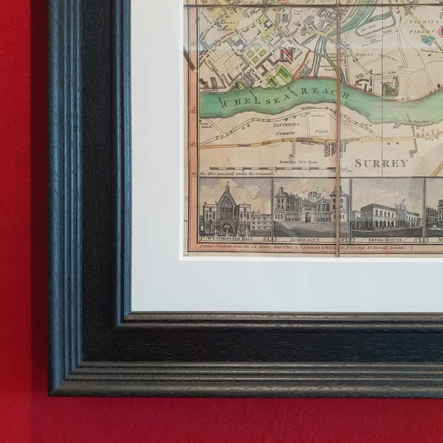 Framing Advice The Map House recommends that all original antique and vintage maps, prints, engravings and posters are mounted using...