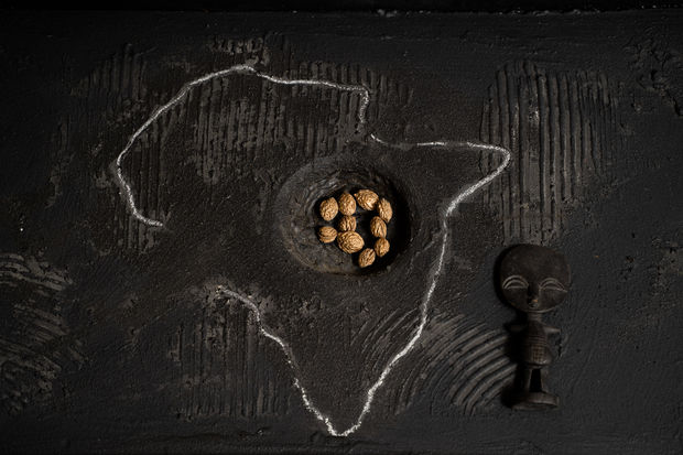 The third aspect of it was When was Zimbabwe ever Great (Great Zimbabwe)? This component consisted of works on canvases...