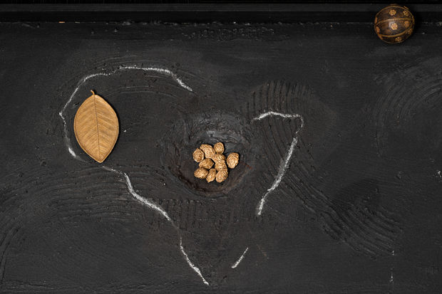 The third aspect of it was When was Zimbabwe ever Great (Great Zimbabwe)? This component consisted of works on canvases...