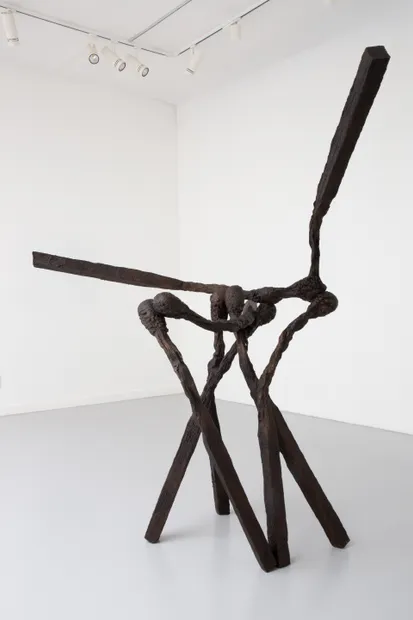 Thomas Wachholz renders matchsticks in a choreography of entanglement &mdash; dancing, embracing, and buttressing one another in a gesture of...