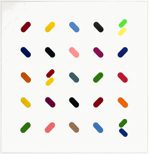 In the words of the artist, My work in 'The Word' series is defined by 25 points of reference representing...