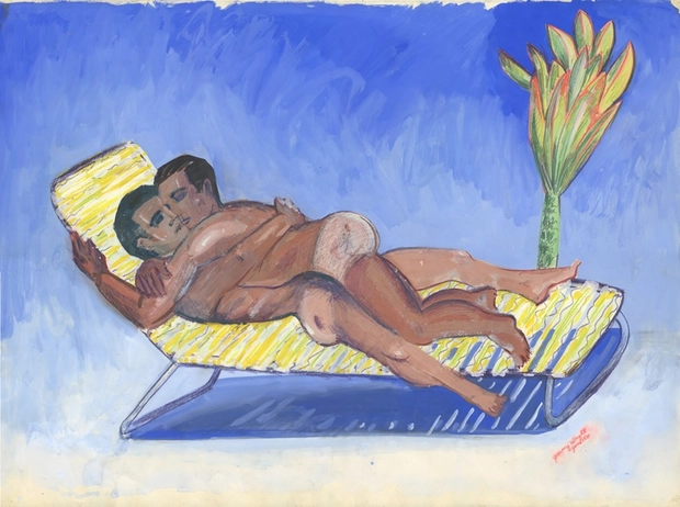 Jimmy Wright, The Embrace: Club Baths, 1975