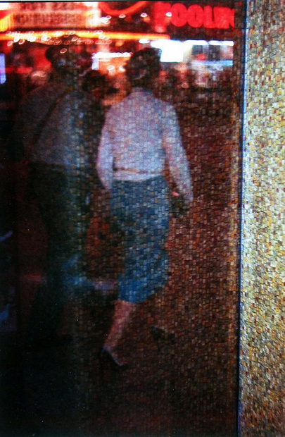 Saul Leiter, Times Square Mosaic, New York, 1957