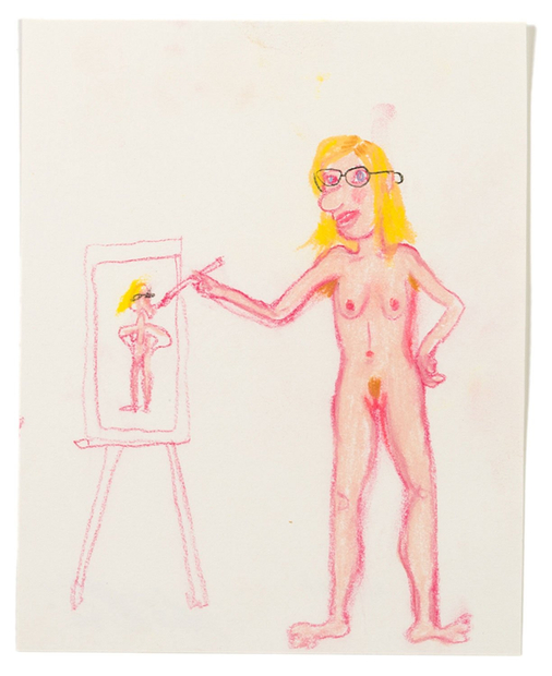 Aurel Schmidt, Self Portrait 1, 2013