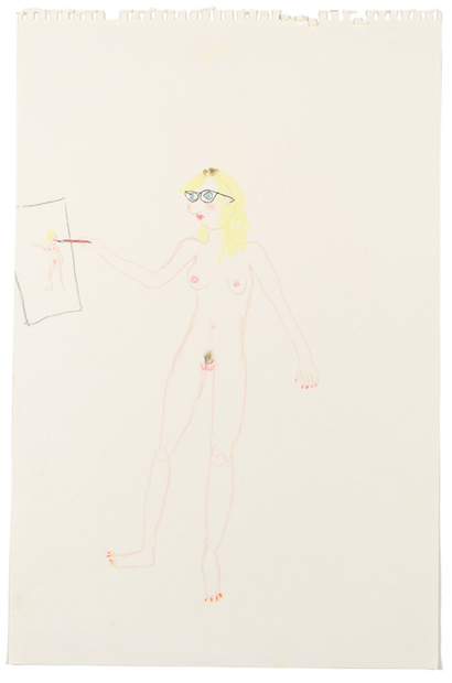 Aurel Schmidt, Self Portrait 9, 2013