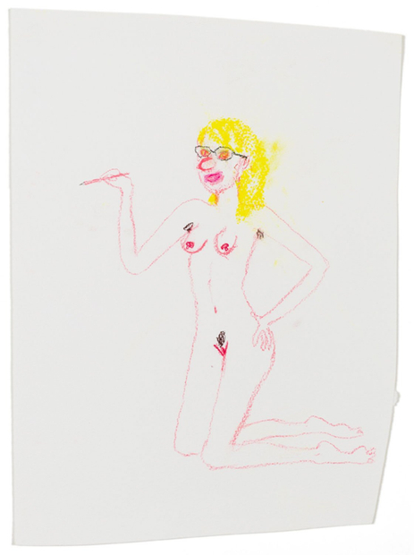 Aurel Schmidt, Self Portrait 11, 2013