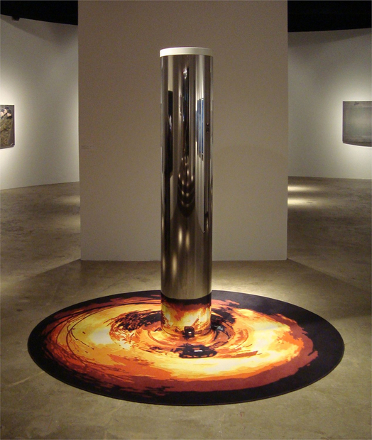 Peter Rostovsky, Anamorphosis: Suburban Housefire, 2011