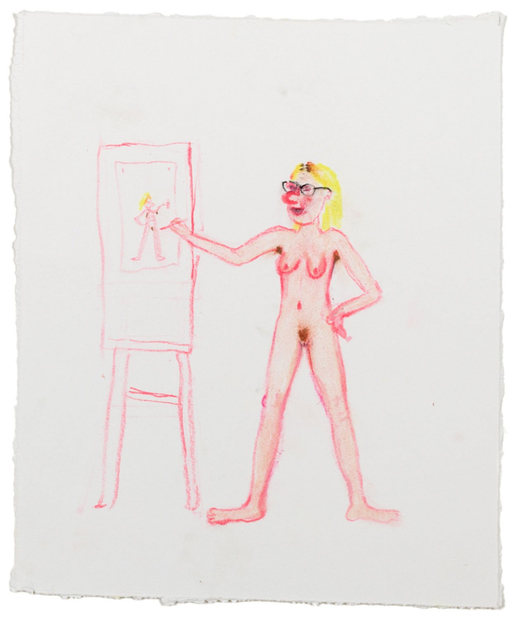 Aurel Schmidt, Self Portrait 2, 2013