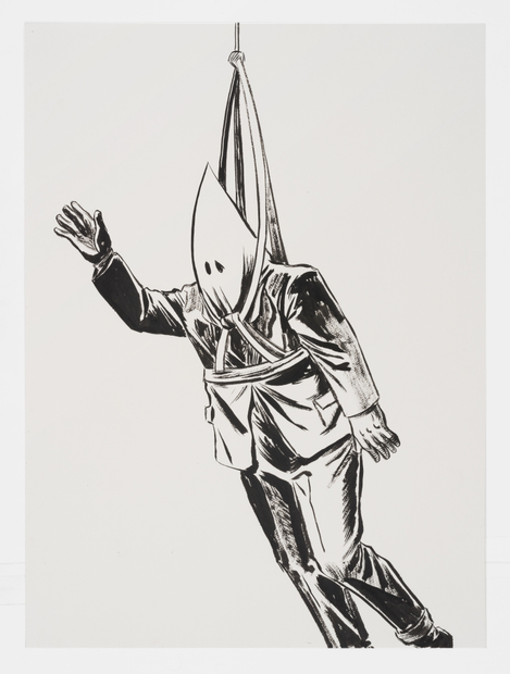 Mark Thomas Gibson, The Removal of Rizzo Statue, 2020