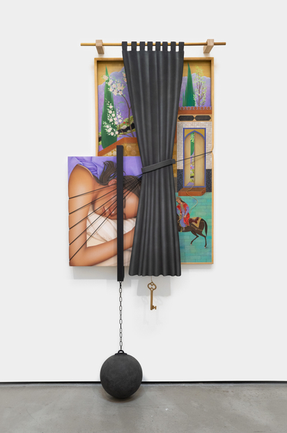 Arghavan Khosravi, The Black Curtain, 2023