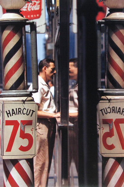 Saul Leiter, Haircut, 1956