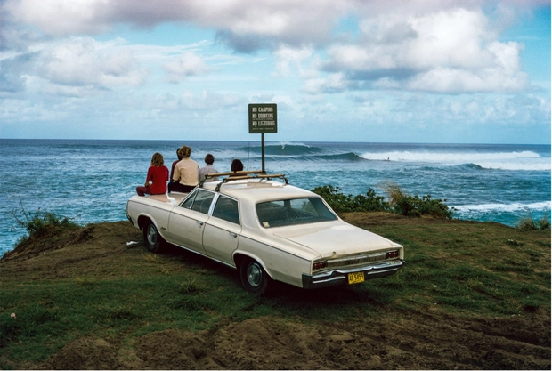 Jeff Divine, First Look, Sunset Beach, Oahu, Hawaii, 1973