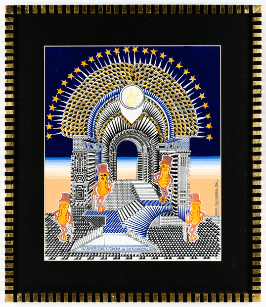 Pedro Friedeberg, H. Universidad autonoma de Cacahuatopolis (Honorable University of Cacahuatopolis), 2016