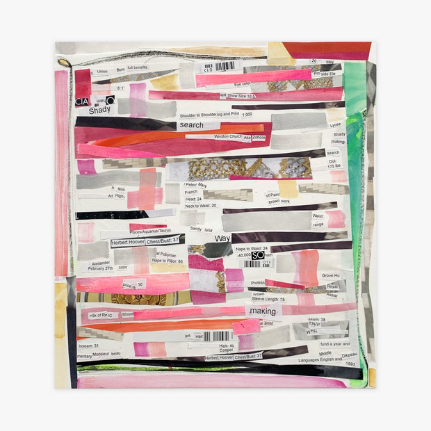 Suzanne Mcclelland, Data Portrait of Sandy, 2023