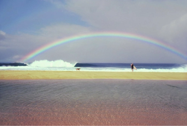 Jeff Divine, Rainbow, Pipeline, North Shore, Oahu, 1979