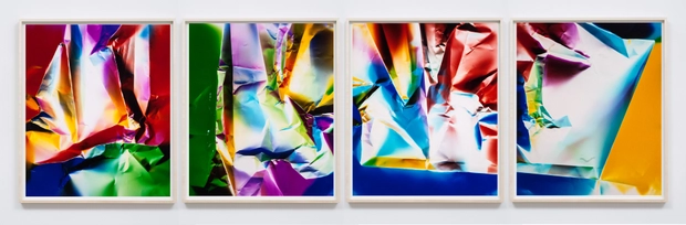 Ellen Carey, Dings and Shadows (polyptych), 2016