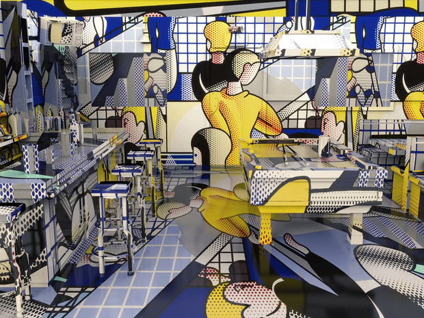 Jon Rafman, Lichtenstein Pub, 2013