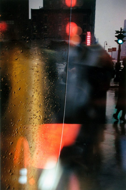 Saul Leiter, Walk with Soames, 1958