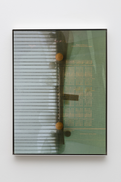 Jesse Stecklow, Untitled (Scrim), 2017