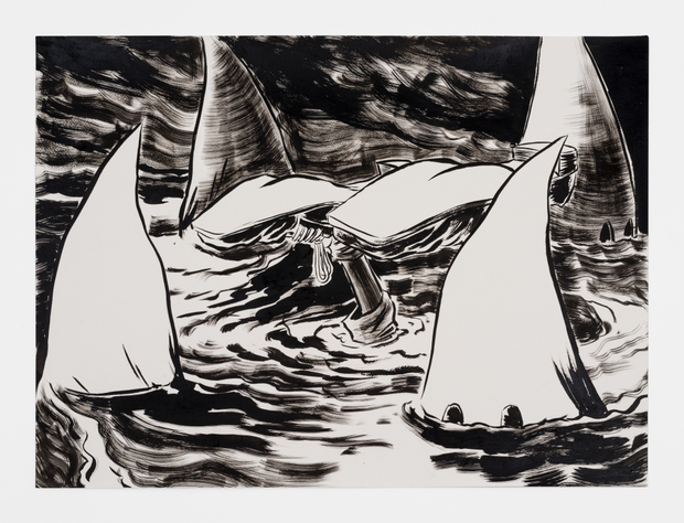 Mark Thomas Gibson, Swimming with the Enemy, 2020