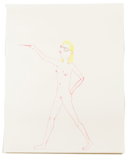 Aurel Schmidt, Self Portrait 20, 2013