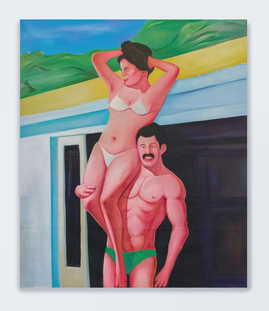 Vassilis H., Atlas and Aphrodite in LA, 2022