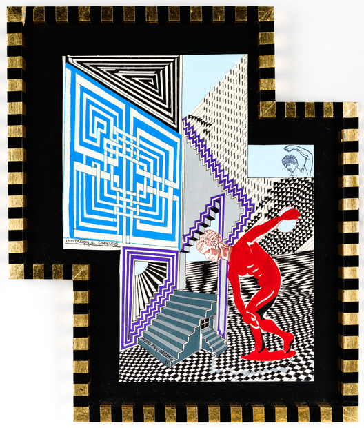 Pedro Friedeberg, Invitation al gimnasio (Invitation to the Gym), 2017