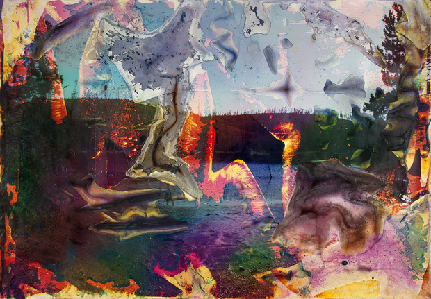 Matthew Brandt, Rainbow Lake WY 1, 2013