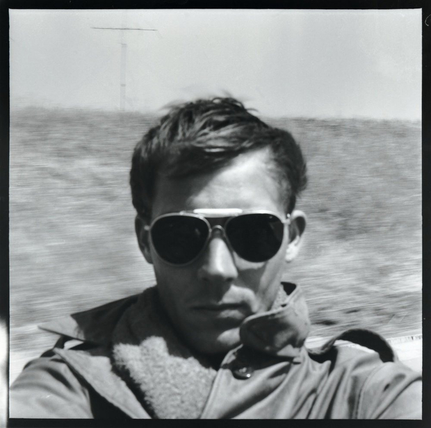 Hunter S. Thompson, Self Portrait, On the Road to Tijuana, circa 1960s